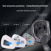 6800 Full Face Industrial Anti-Gas Mask for Ammonia, Hydrogen Sulfide, and Organic Acids
