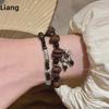 Unique Retro Coffee Bean Bracelet: Versatile Chinese Style for Men, Women, Couples & Friends