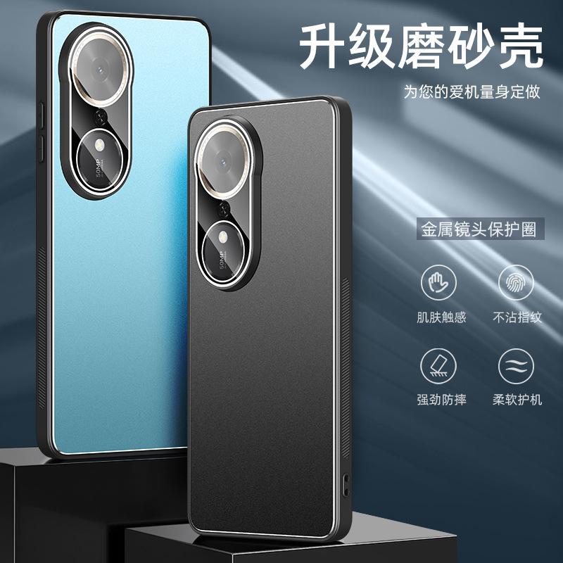 Applicable To Honor Play 11Plus Mobile Phone Case Metal Matte Rotating Bracket with Its Own Lens Film All-inclusive Anti-drop Cover
