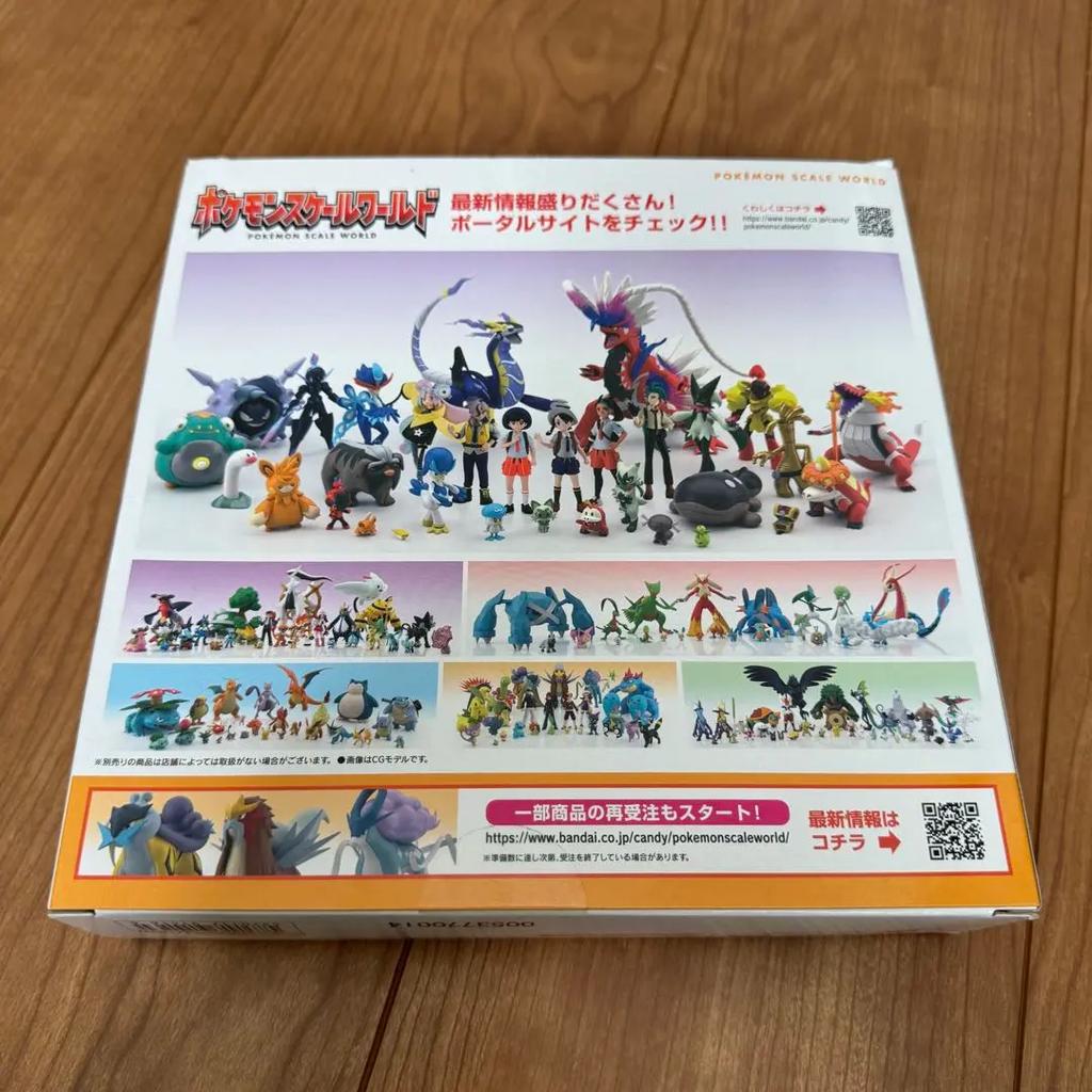 Pokemon Scale World Eevee Evolution Set Paldea Region Bandai Limited JAPAN