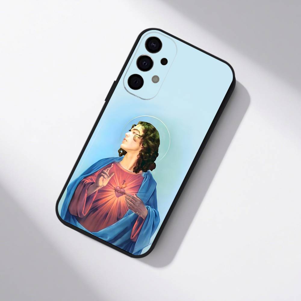 C-Conan Gray Wishbone Black Cover Phone Case For Samsung S25,S24,S21,S22,S23,S30,Ultra,S20,Plus,Fe,Lite,5G