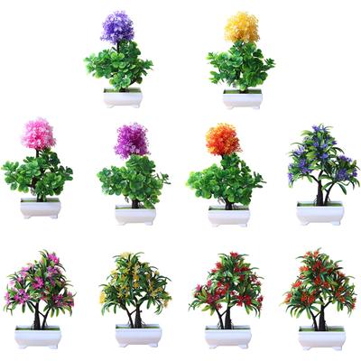 1ks zahradní dekorace Umělá bonsai rostlina strom květina Ornament Home Decor