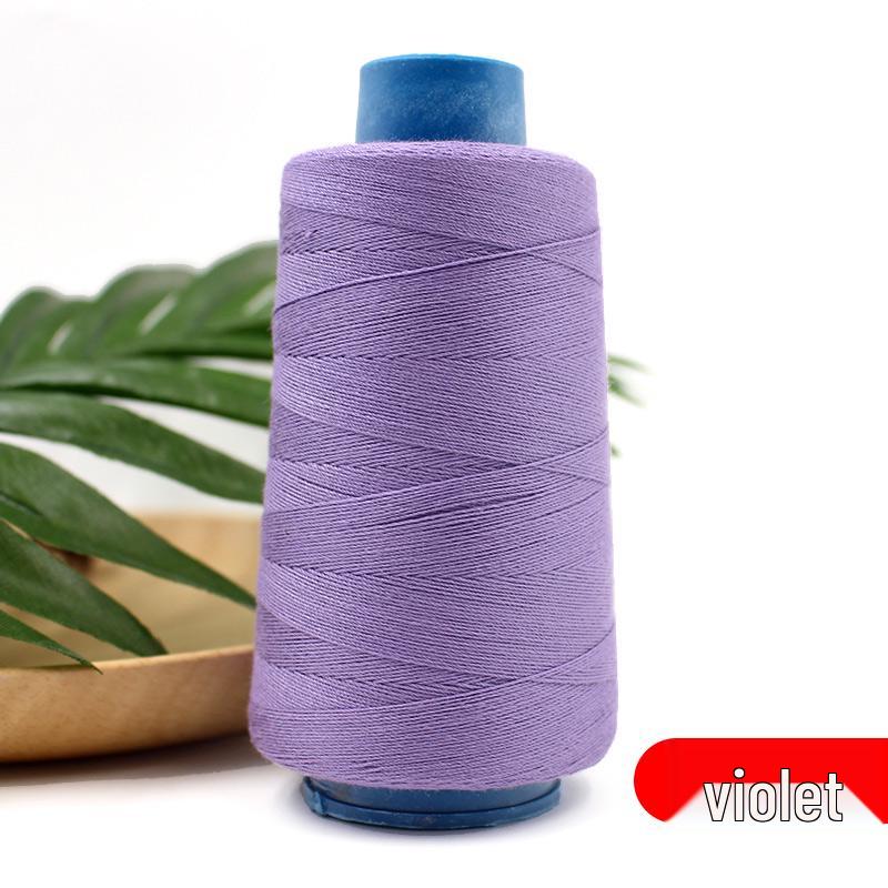 Polyester Sewing Thread: Black, White, Yellow - 203-Strand for Jeans, Canvas, Machine & Hand Sewing