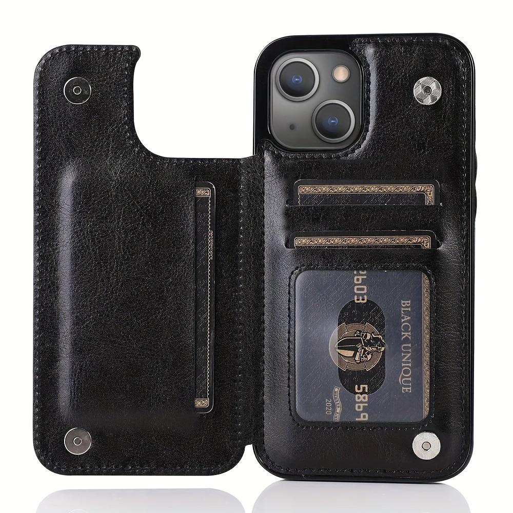 Leather Wallet Case For IPhone 14/13/12/11/Pro Max/Mini/XR/X/XS Max/8/7/6S/6 Plus/SE2/SE3/2022/2020 - Card Holder & Flip Back Cover