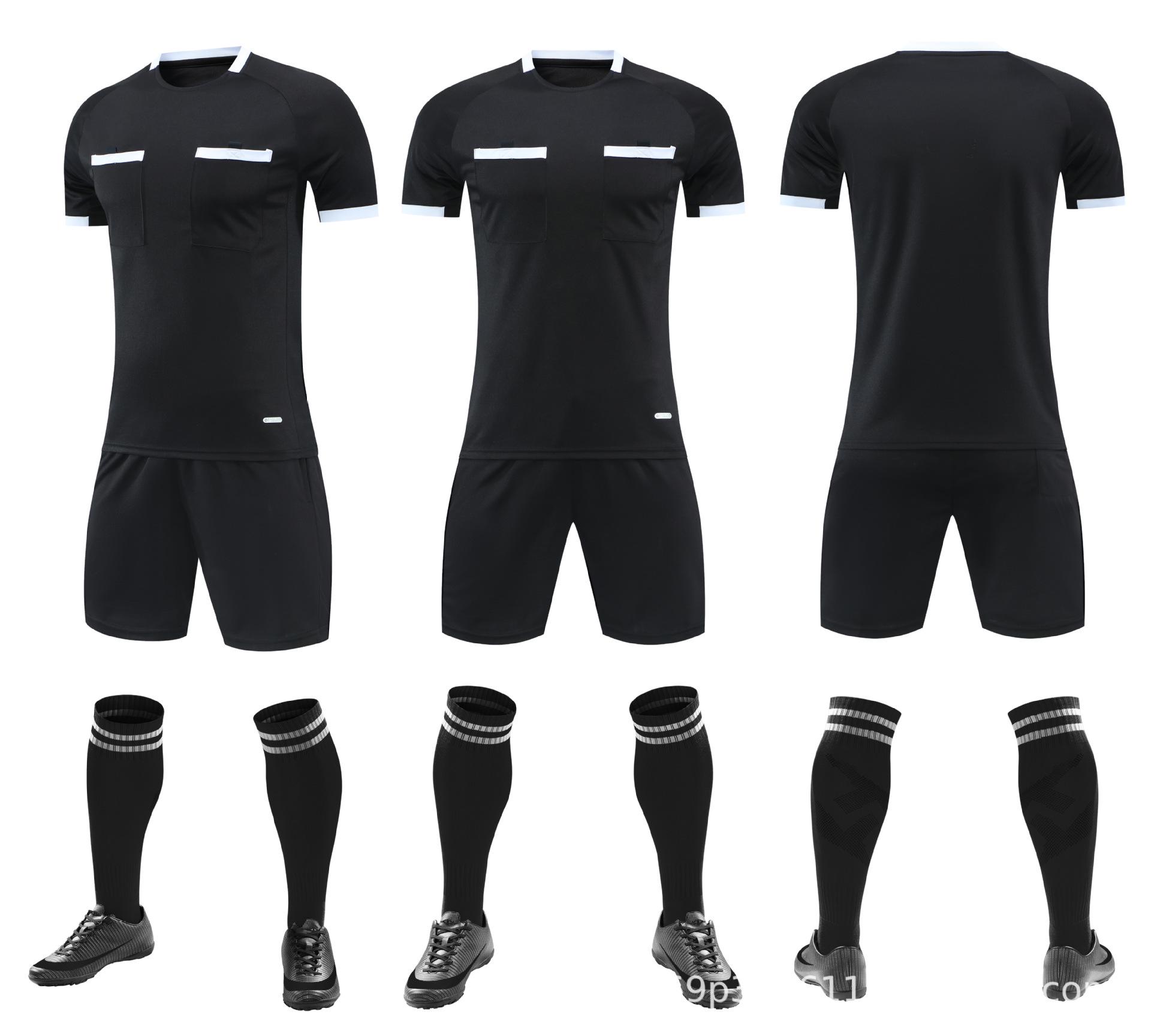

Unisex Slim-fit Printed Football Referee Uniform - Adult Student Team Competition Set 3XL