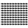 100PCS Practical 3mm LED Holder Black Color Plastic Lamp Bulb Socket Light Emitting Diodes Lighting Applications