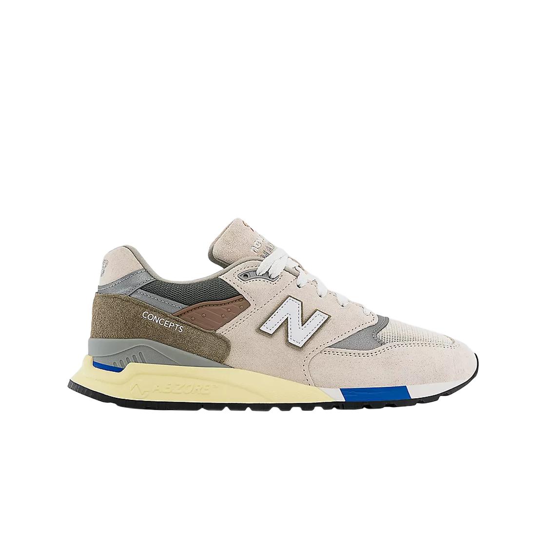 

New Balance X Concepts 998 Made In Usa Sea Salt Covert Green 290