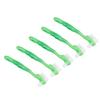 5pcs Denture Brush Set Professional Travel Portable Double Sided False Teeth Cleaning Brush for Elderly