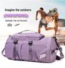 Versatile Large Capacity Gym and Travel Bag - Single Shoulder, Crossbody, or Handheld