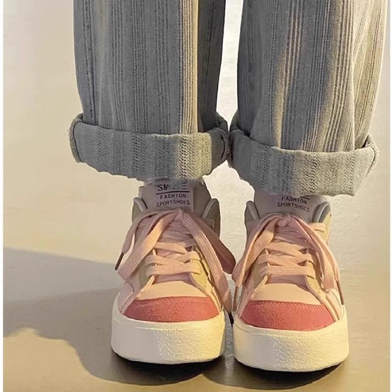 Little white shoes women's ins trendy versatile niche explosion 2025 spring and autumn new student casual board shoes