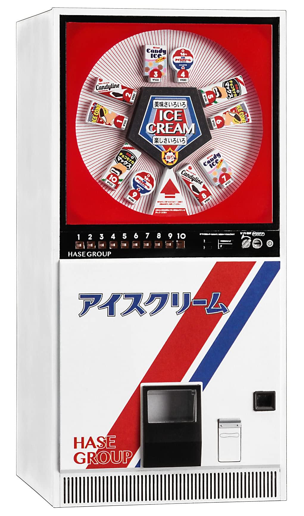 Hasegawa Figure Accessory Series Retro Vending Machine Ice Cream Plastic Model Kit 62203 1/12