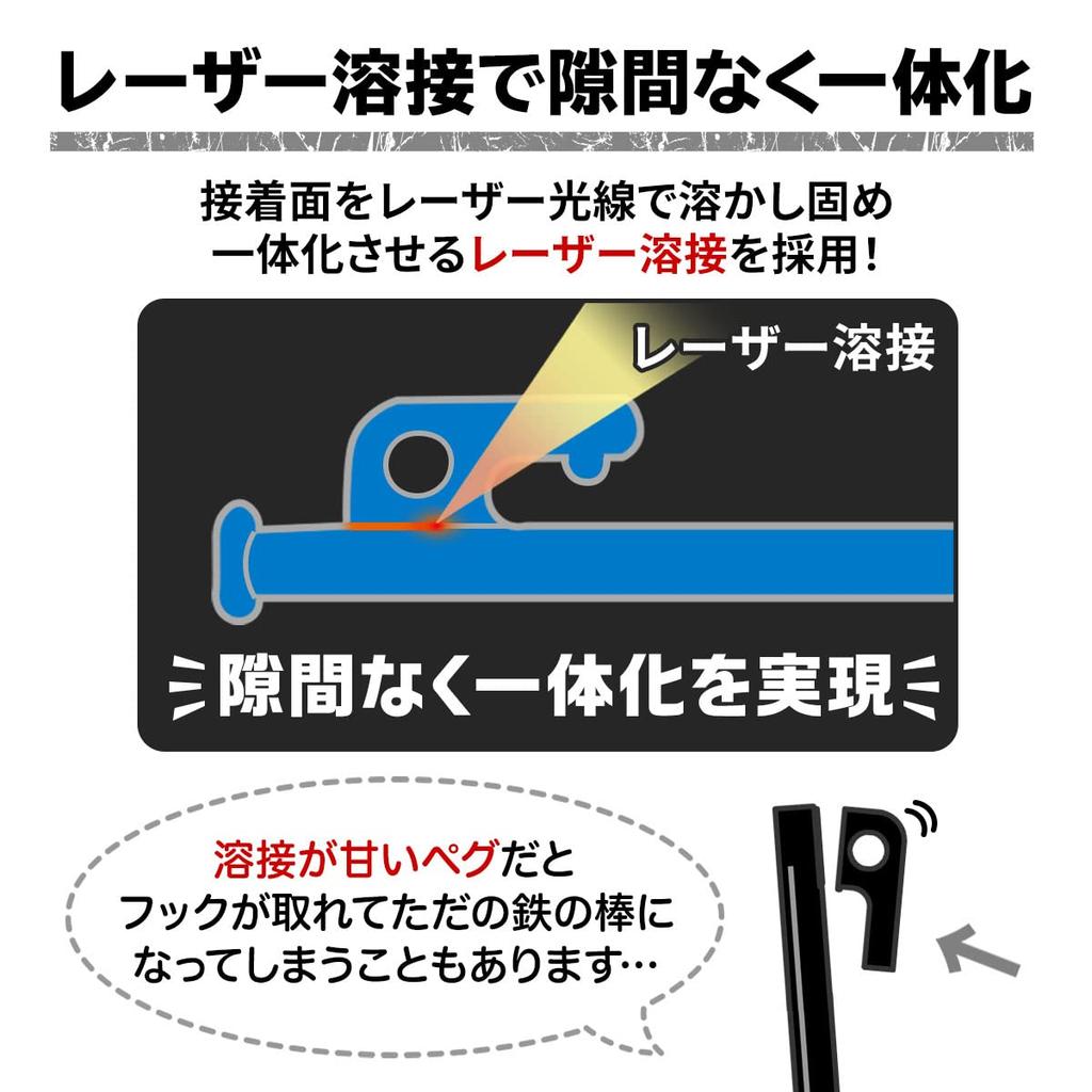 M-STYLE Pegs 25cm Set of 16 Strong Steel Pegs Camping Tent Tarp Construction Laser Welding Wire Drawing Rustproof Paint Safety Cap with Fluorescent