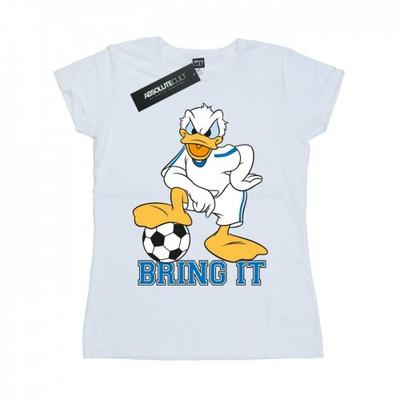Womens/Ladies Donald Duck Bring It Cotton T-Shirt