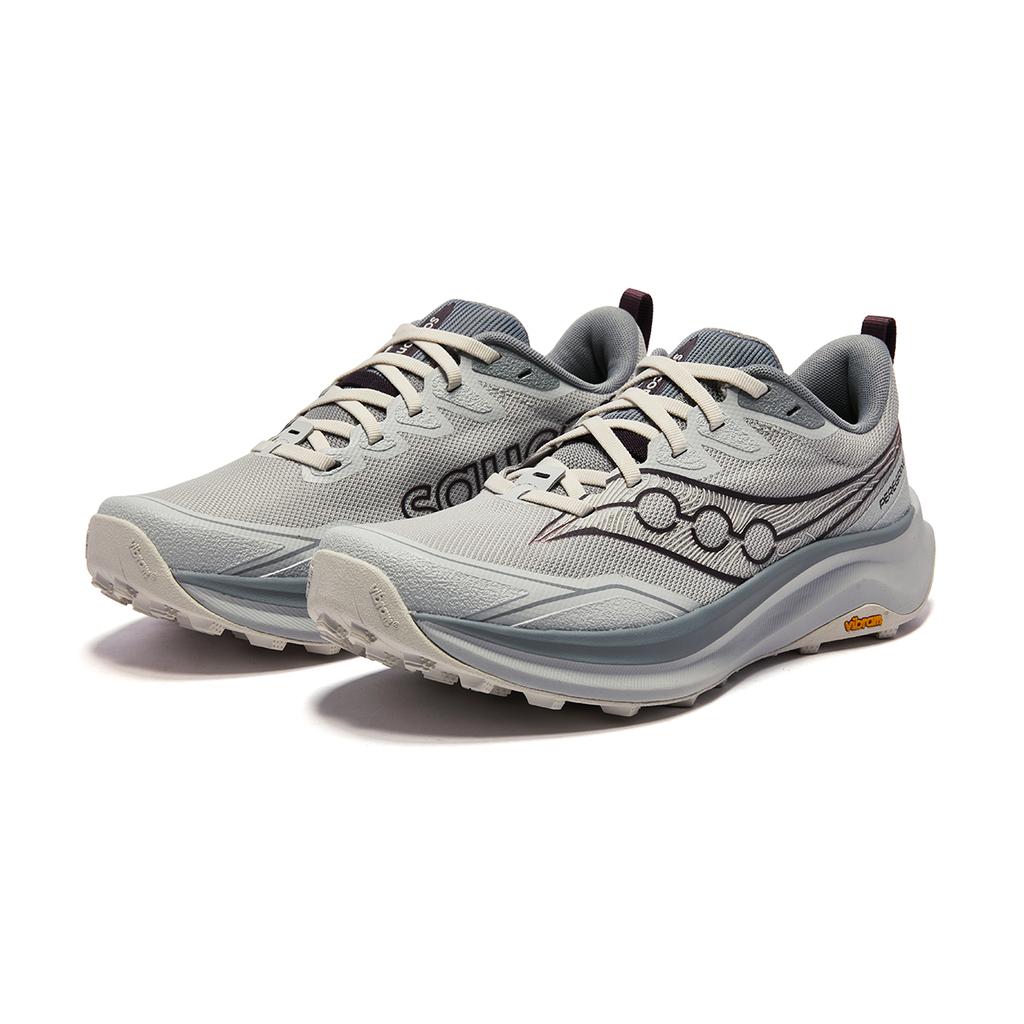 SAUCONY Peregrine 16 Rahat Yumuşak Arazi Koşu Ayakkabısı Unisex Spor Ayakkabı Gri S102074-1002