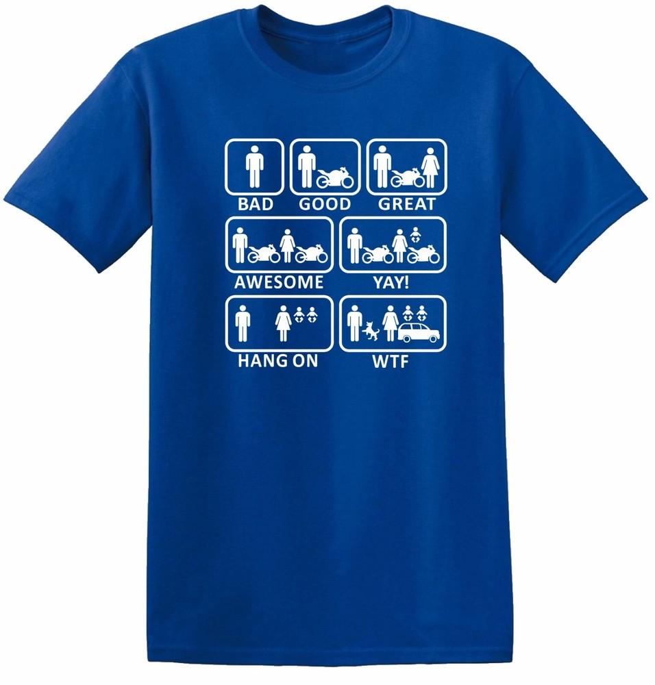 

Funny Biker Motorbike Motorcycle T Shirt Aprilia Ducati Yamaha Honda Kawasaki TT L