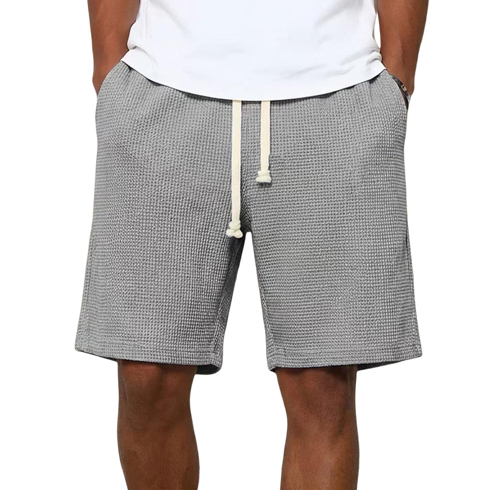 

Men s Casual -Weave Drawstring Shorts XXXXL