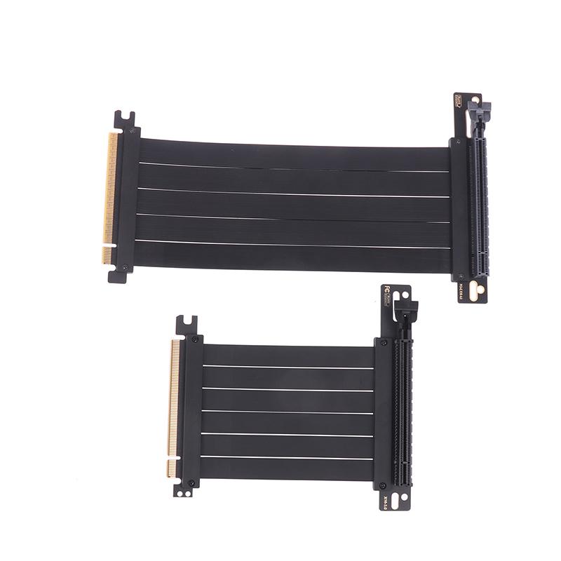 Full Speed PCIe 3.0 4.0 16X Riser-Kabel Grafikkarten-Verlängerungskabel PCIe Express GPU-Erweiterungskarte Riser Shielded Extender