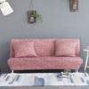 Solid Universal Stretch Color Folding Sofa Bed Cover Without Armrest Slipcovers