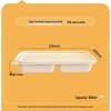 Biodegradable Double Compartment Food Container