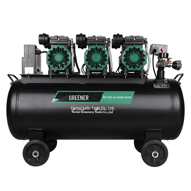 Green Forest Portable Silent Oil-Free High-Pressure Air Compressor