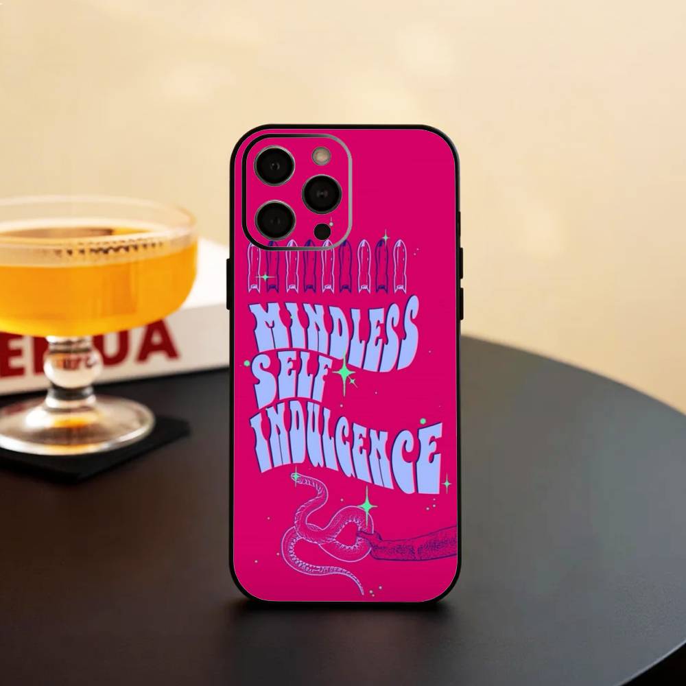 

COOL M-Mindless S-Self I-Indulgence Phone Case Silicone Soft For IPhone 17 16 15 14 13 12 11 X XR Plus Pro Max Plus iPhone13PRO