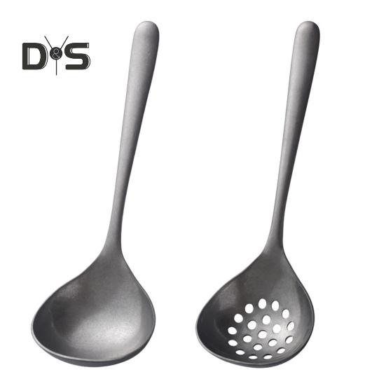 Retro Hotpot Schaumlöffel Suppenkelle zum Kochen Edelstahl Schlitzlöffel Sieb Sieb Schaufel für Zuhause Restaurant Küche Kochgeschirr Utensil