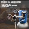 Beer Pressure Regulator for Home Brewing Use Precise CO2 Control Regulator with Relief Valves Sodas Water Brewing Tool