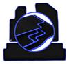 Tapis de voiture CARLUX-BLUE pour: Peugeot 508 RXH arrière (2010-2018)
