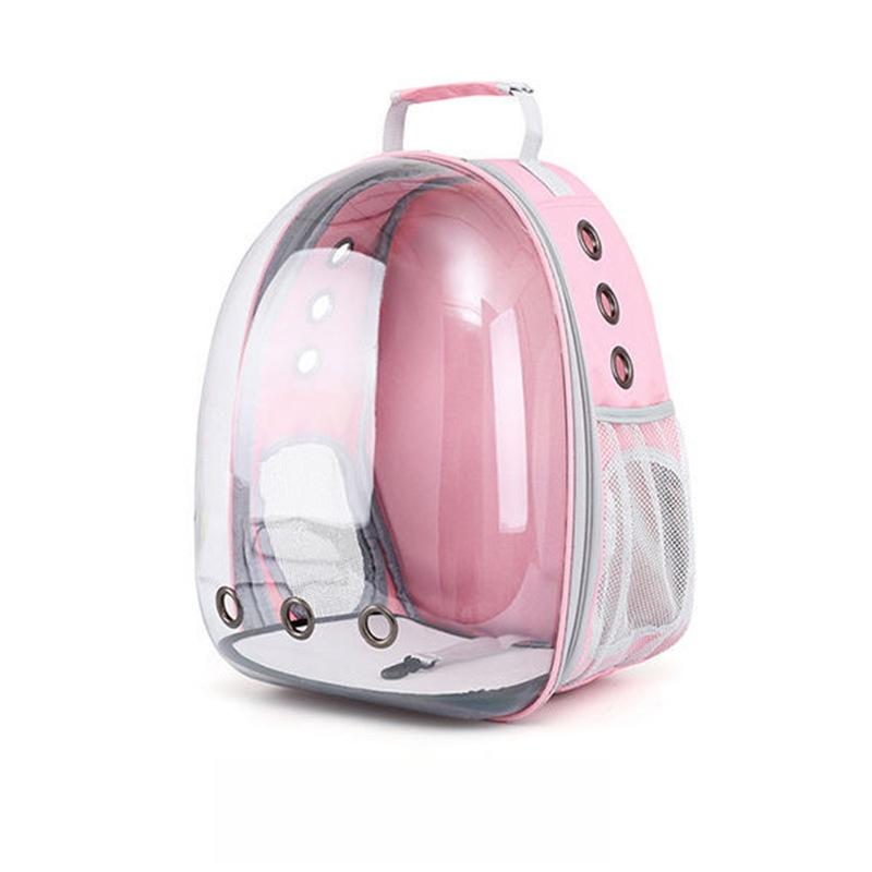 1Pcs Pet Carrier Bag Capsule Bag Large Capacity Cat Bag Carrier Portable Pet Outdoor Travel Transparent Backpack For Dog Cat