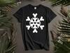 Snowflake Christmas Mickey Head Winter Hoodie Tshirt Men Women Unisex AD676