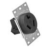 30Amp 250V 318R NEMA 10-30R Outlet with Corrosion Resistant Construction for Industrial and Residential Use