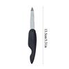 1PC Little Fish Folding Nail File Double Sided Nail Polishing &Trimming File Frosted Plastic Nail Buffer Portable Nail Care Tool
