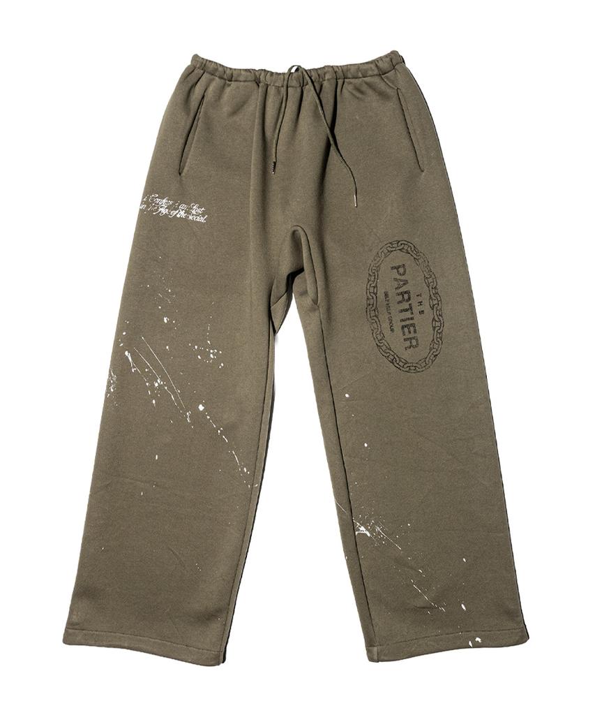 PUNCH DRUNK PARTIES Partier Dirt Sweatpants (Khaki)