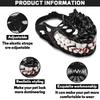 Halloween Dog Muzzle Spooky Prop Creepy Dog Costume with Large Teeth Hilarious Dog Muzzle Anti-Bite Werewolf Dog Muzzle