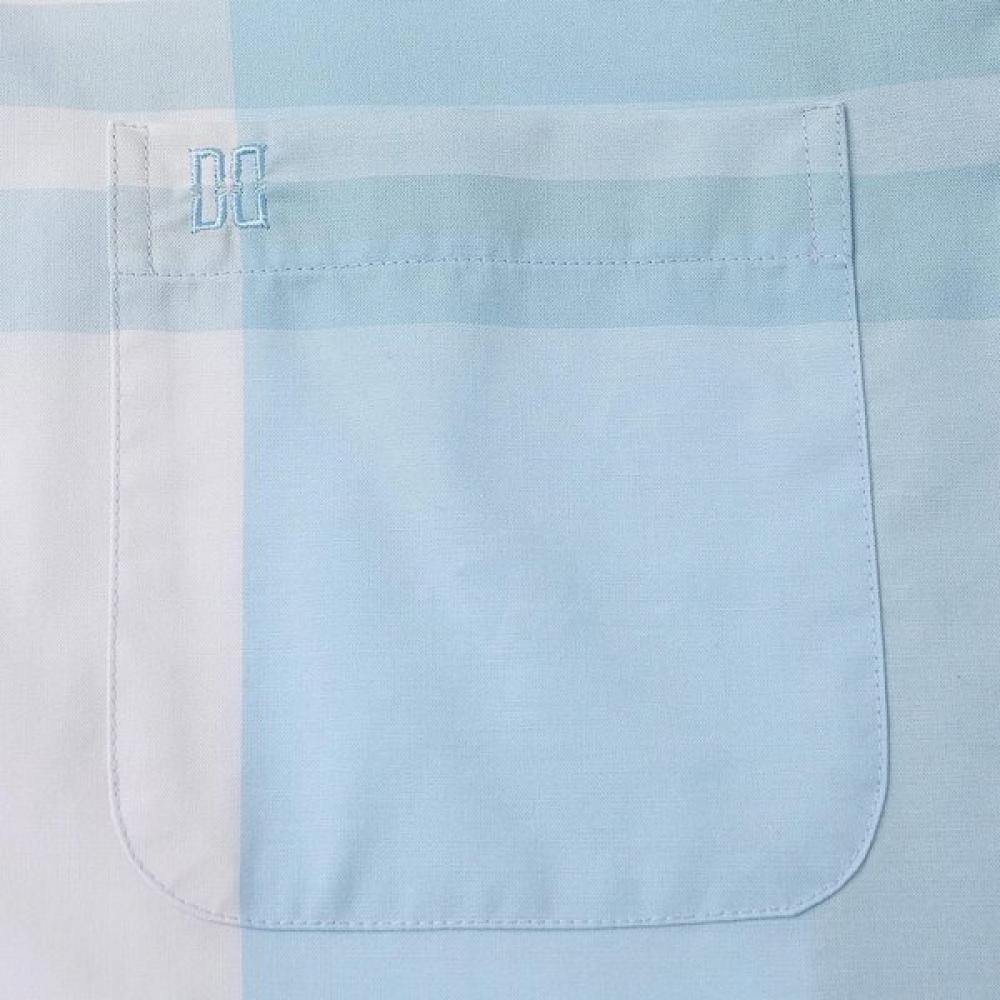 Daks Men S Big Check Regular Fit Short Sleeve Shirt dmS3ShcS132b1