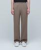 MUSINSA STANDARD Genderless Wide Elastic Waist Slacks [Dusty Beige]