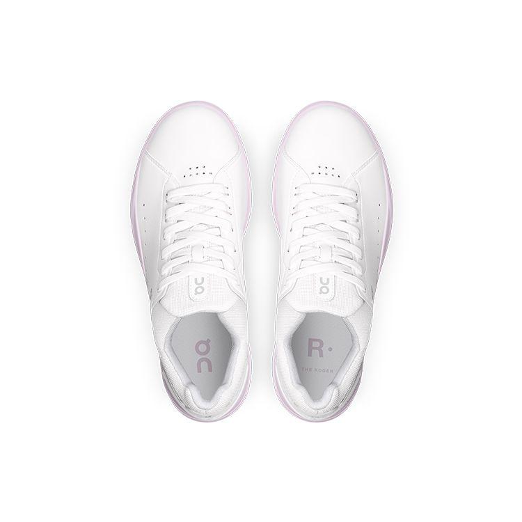 On Federer X  The Roger Advantage Lightweight Sports Casual Slip-Resistant Durable Lightweight Low-Top Sneakers Women Sneakers White Pink 48.98959