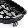 Meteor Black Front Grille Fit BMW 1 Series E81 E87 E82 E88 128i 135i 2008-2012