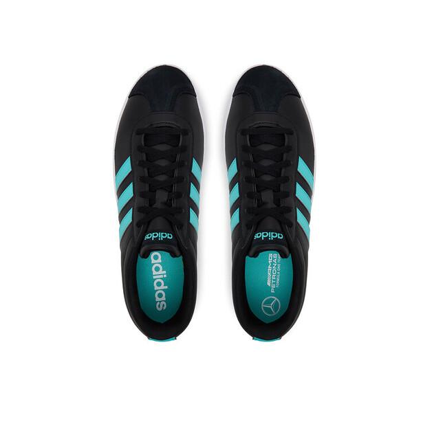 Men's Adidas Mercedes - Amg Petronas Formula One Team Vl Court Base Trainers Jr1068 Black