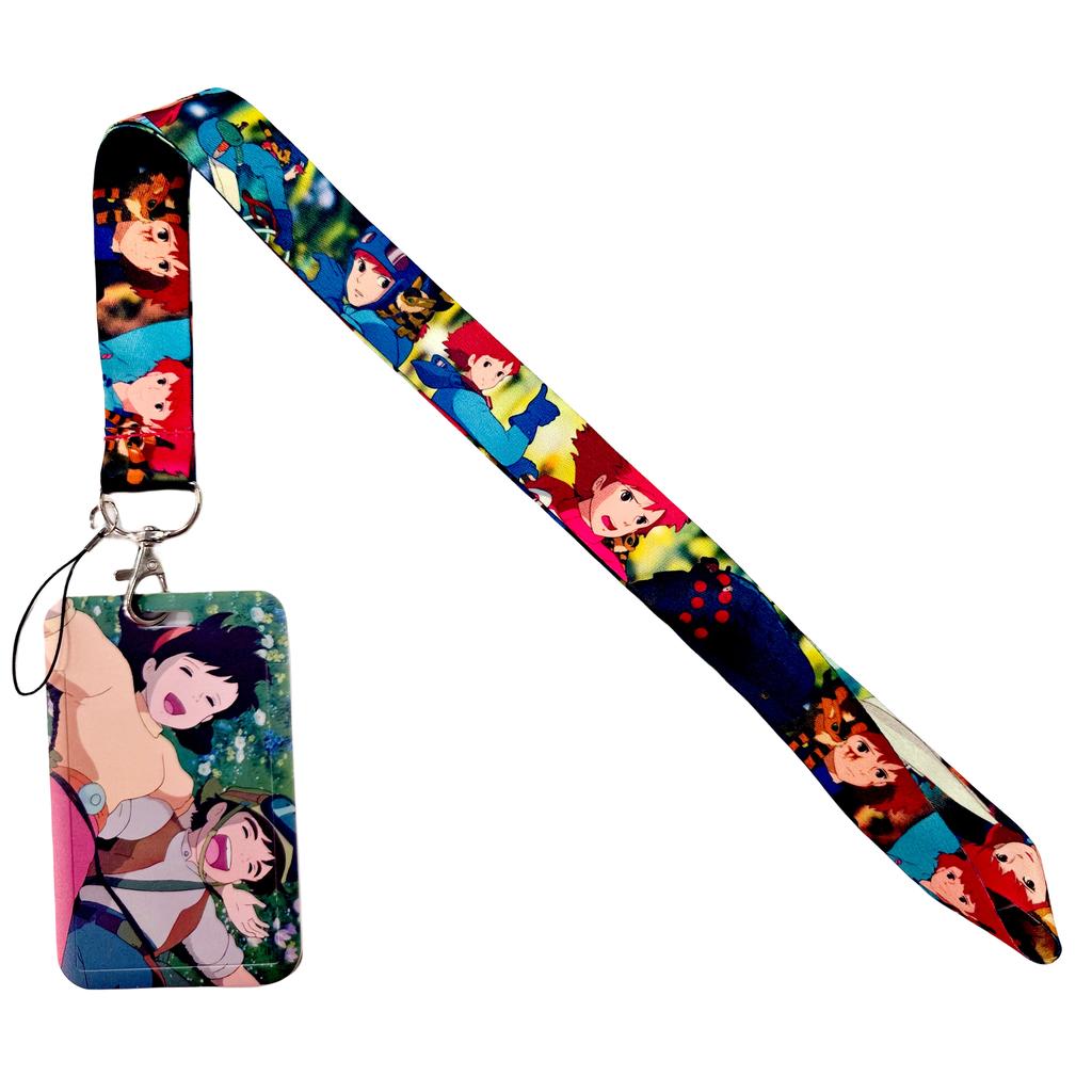 Anime Lanyard Japán Manga Nyakpánt Kulcshoz Személyi Iratokhoz Telefonpántok Kitűzőtartó Akasztókötél Kulcstartók Kiegészítők Ajándékok