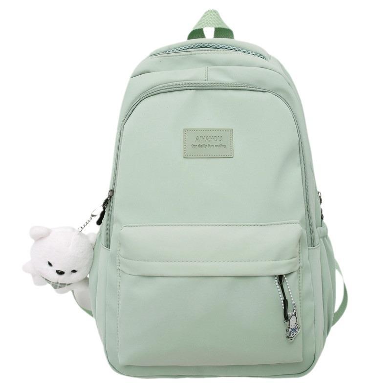 Schulrucksack Mori große Kapazität High School College Student Schulrucksack Damen Einfach und vielseitig Ins Campus-Stil Rucksack Damen Computerrucksack