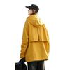 Rose Huang Yimei Promi-Stil Wasserabweisende 3-in-1 Abnehmbare Windjacke