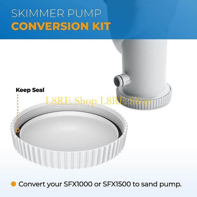 

L8RE Vacuum Adapters Replacement Parts Skimmer Pumps Cover for Summer RX China Mainland