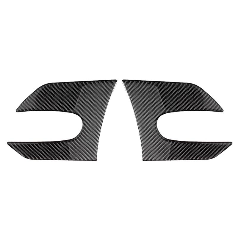 Carbon Fiber Car Side Turn Signal Air Vent Cover Trim Fender Stickers Auto Sticker Decals for Mini Cooper