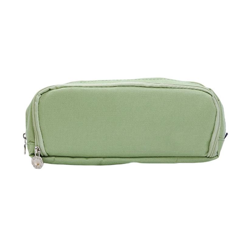 Expanding Pencil Case Big Capacity Pen Pouches Double Layered Pencil Bag Travel Makeup Pouches for Office School Travel