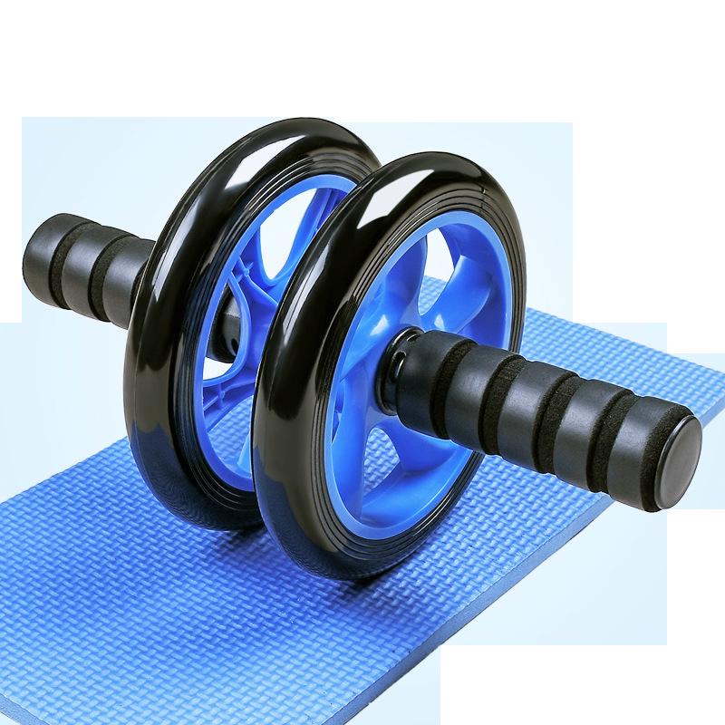 Ab Wheel Roller Bauchrad Trainingsräder Rutschfeste Griffe Fitness Workout Home Gym Trainingsgeräte zum Muskelaufbau