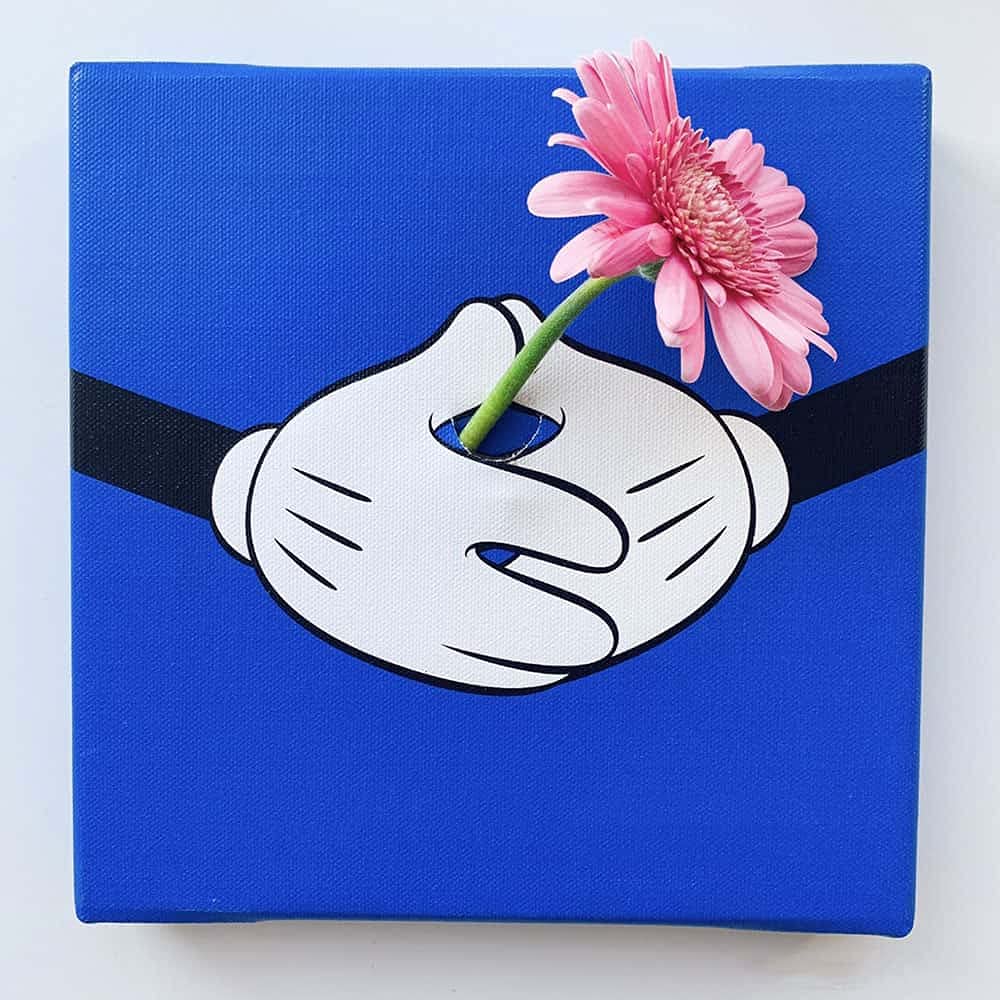 

Lib Art Deli Poster Panel Disney Mickey Mouse IKEBANA 20cm x ...