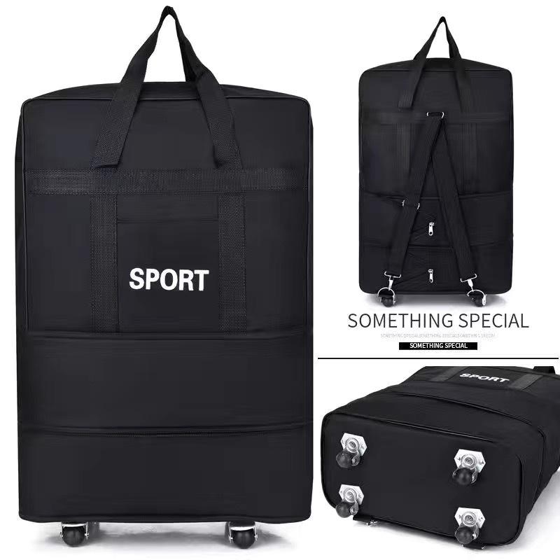 

Расширяемая Универсальная Сумка-Чемодан на Колесиках - Очень Большая Вместимость для Учебы за Границей и Путешествий (158 см Размер для регистрации)