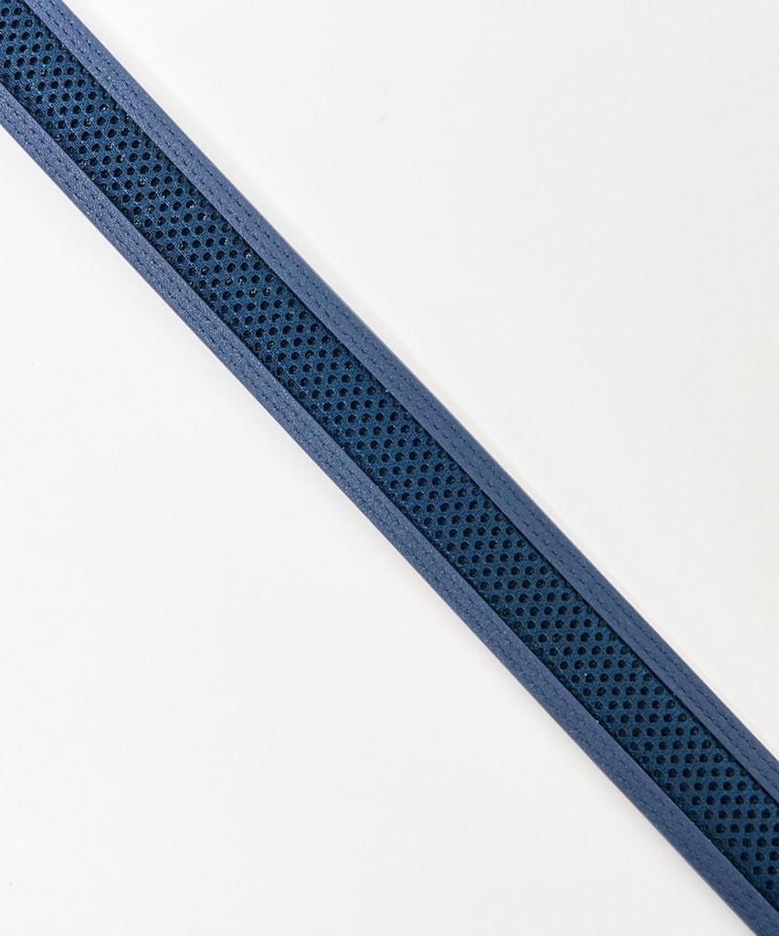 Belt with logo loin 35mm maximum length NV00 F [Munsingwear] perforations, breathable, control, width, 105cm, golf, MG5SBL03M, men's, (Navy)