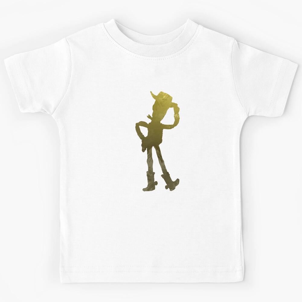 Cowboy Inspired Silhouette Kids T-Shirt 170